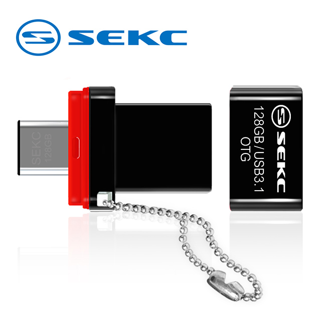 【SEKC】STU311 128GB USB3.1 Type C OTG 雙頭隨身碟