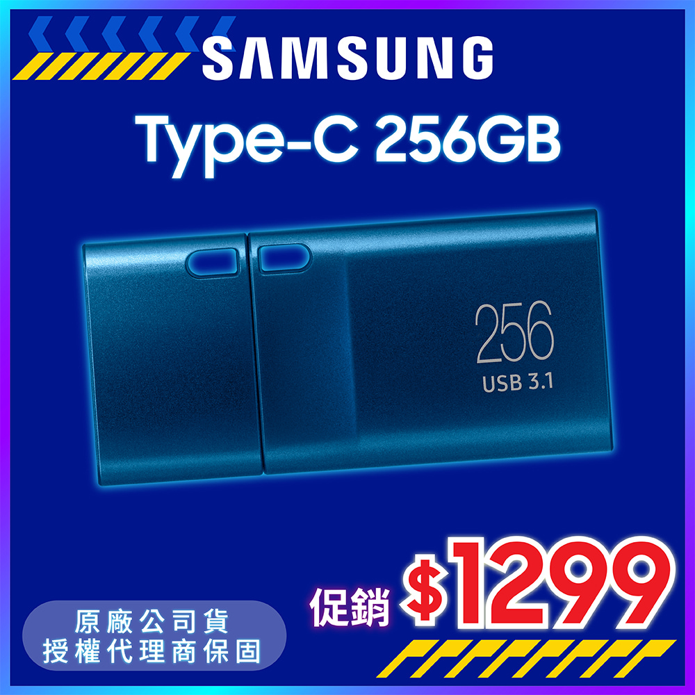 SAMSUNG 三星USB3.1 Type-C 256GB隨身碟 (MUF-256DA)