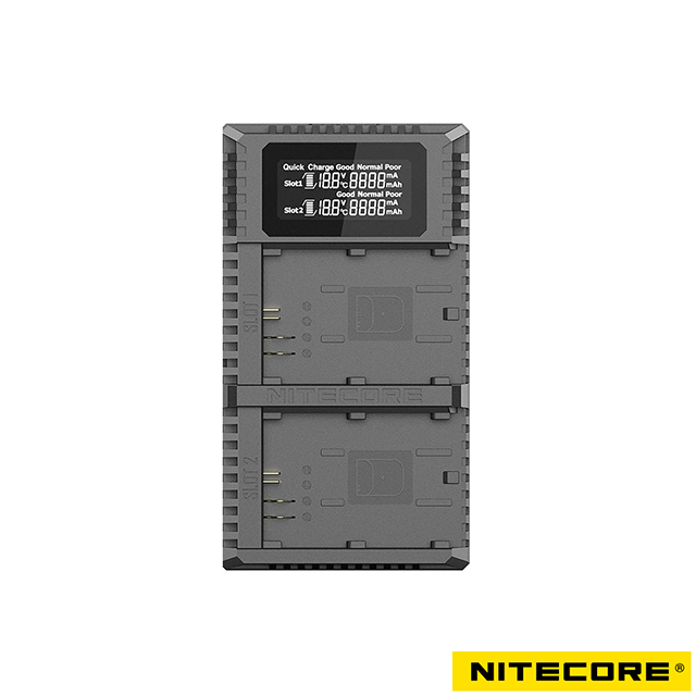 Nitecore UCN2 Pro 液晶顯示充電器 For Canon LP-E6N