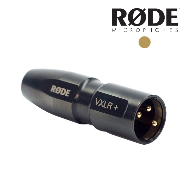 RODE VXLR+ 3.5MM 轉 XLR 轉接頭