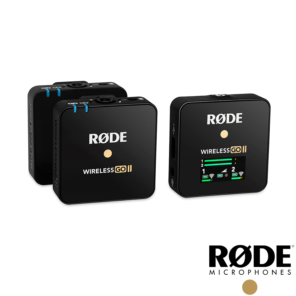 RODE Wireless GO II 微型無線麥克風-黑