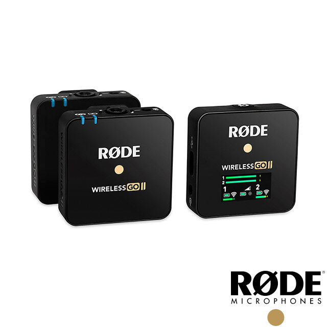 RODE Wireless GO II 一對二微型無線麥克風 公司貨