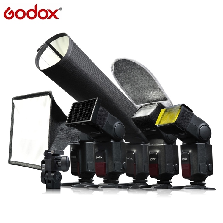 Godox神牛機頂閃光燈附件六件套SA-K6