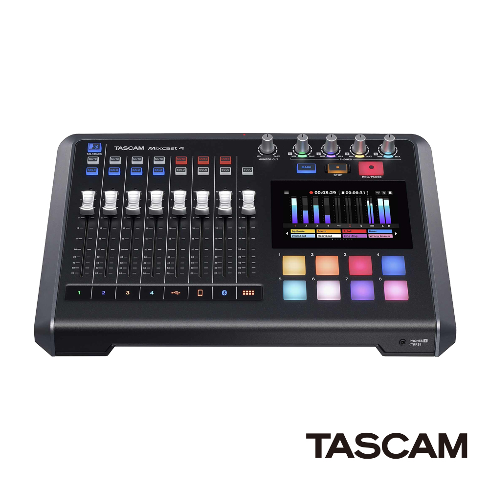 TASCAM Mixcast 4 錄音工作臺