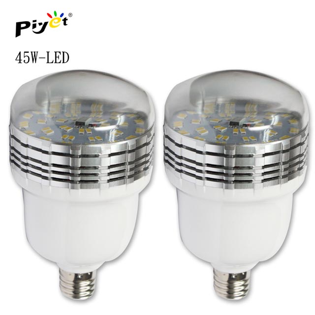 Piyet-LED攝影燈泡(45w兩顆裝)