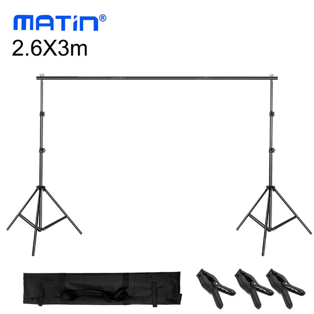 MATIN 2.6*3m背景架組送3個背景夾