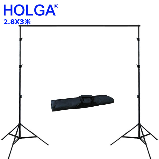 HOLGA 2.8X3米伸縮橫桿鋼製背景架