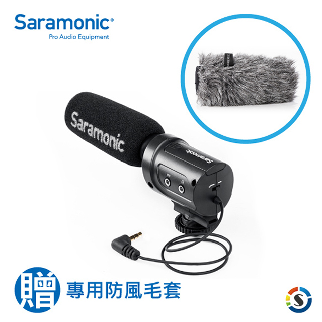 Saramonic 楓笛 SR-M3 指向性電容式麥克風