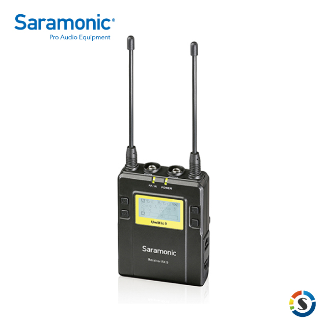 Saramonic 楓笛 無線麥克風接收器 UwMic9 (RX9)