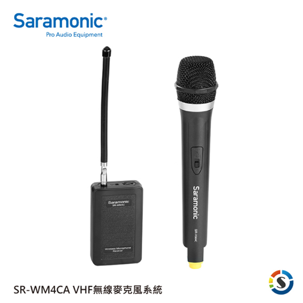 Saramonic 楓笛 一對一 VHF無線麥克風系統 SR-WM4CA