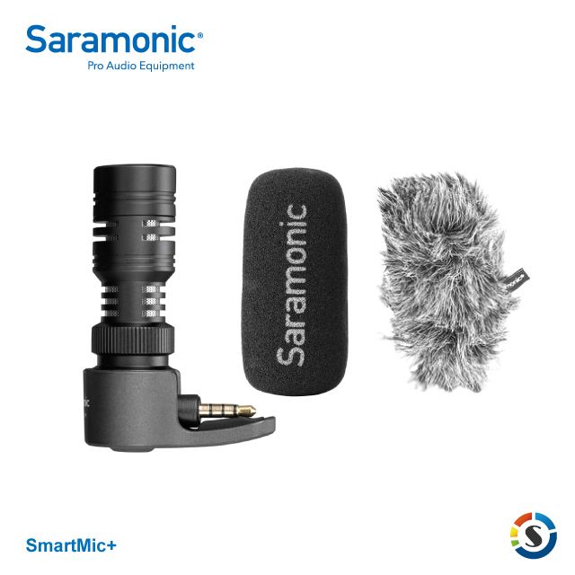 Saramonic 楓笛 SmartMic+ 智慧型手機、單眼相機麥克風
