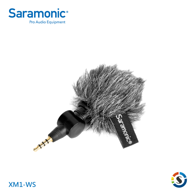 Saramonic 楓笛 XM1-WS 迷你麥克風防風毛套