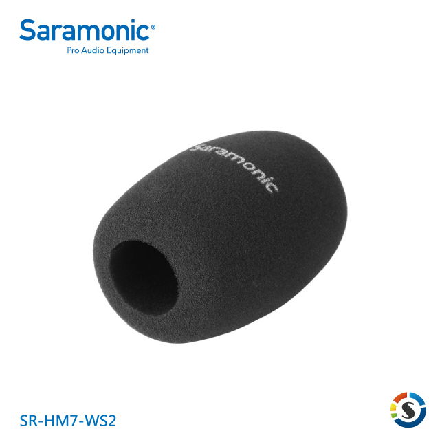 Saramonic 楓笛 SR-HM7-WS2 手持麥克風防風綿套