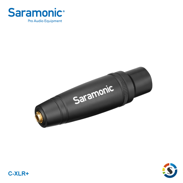 Saramonic 楓笛 C-XLR+ 3.5mm轉XLR音源轉接頭