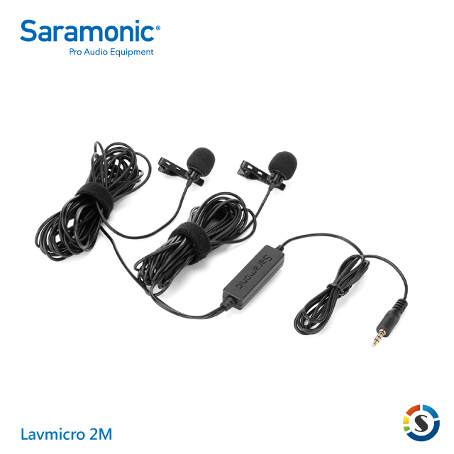Saramonic 楓笛 LavMicro 2M 雙領夾式麥克風