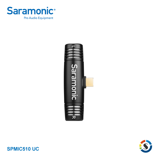 Saramonic 楓笛 SPMIC510 UC 立體聲手機專用麥克風