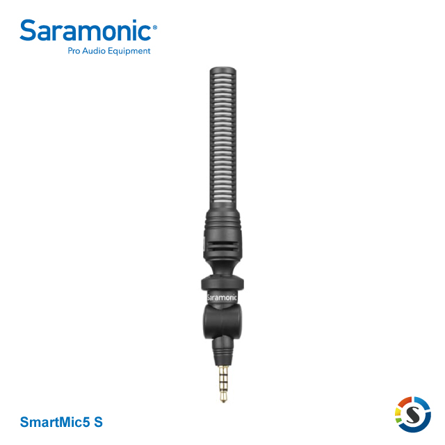 Saramonic楓笛 SmartMic5S 迷你麥克風(3.5mm TRRS接頭)