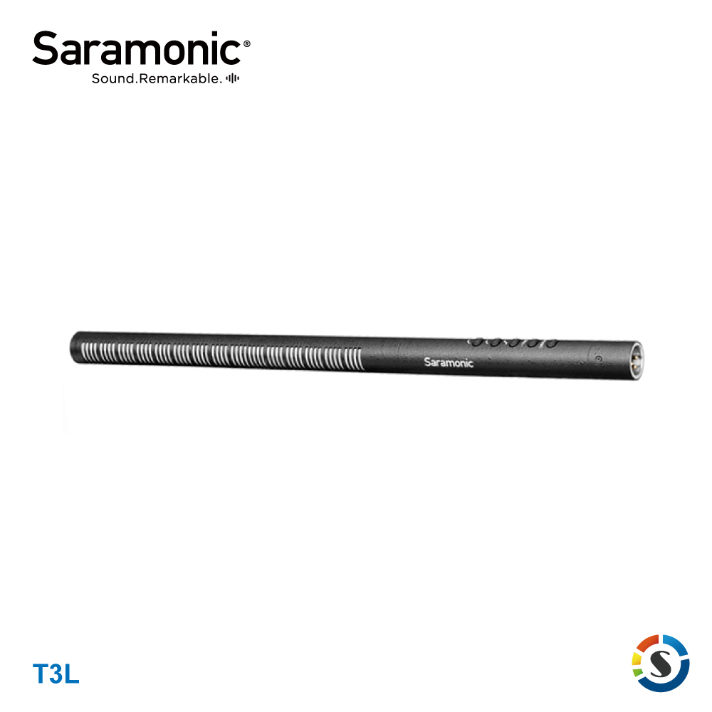 Saramonic楓笛 SoundBird T3L 心型指向式XLR槍型麥克風(勝興公司貨)