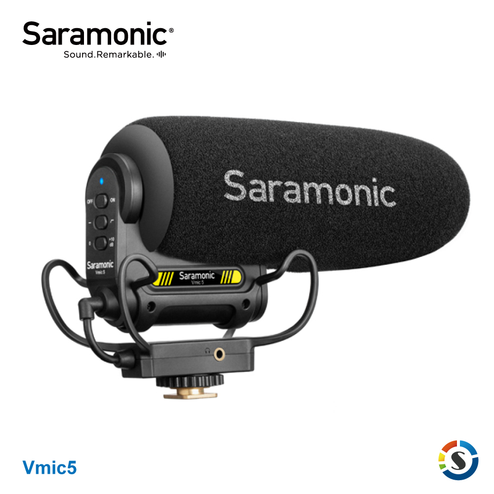 Saramonic楓笛 Vmic5 超心型指向電容式麥克風(勝興公司貨)