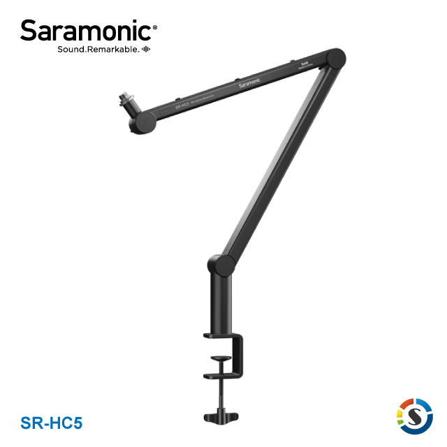 Saramonic楓笛 SR-HC5 麥克風懸臂支架(勝興公司貨)