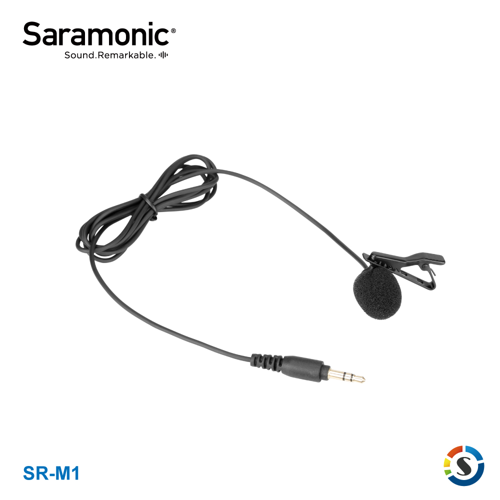 Saramonic楓笛 SR-M1 全向型領夾式麥克風(勝興公司貨)