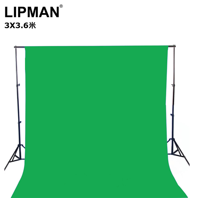 LIPMAN 優質3X3.6米背景布(綠色)