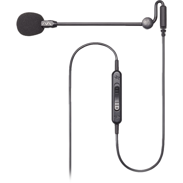 美國Antlion Audio耳罩式耳機用磁扣外接式降噪麥克風GDL-1420(可靜音;單一指向)ModMic Uni適遊戲客服