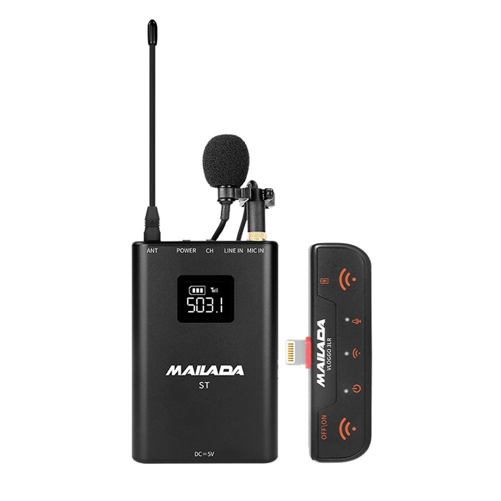 MAILADA S3L (一對一)無線錄音麥克風