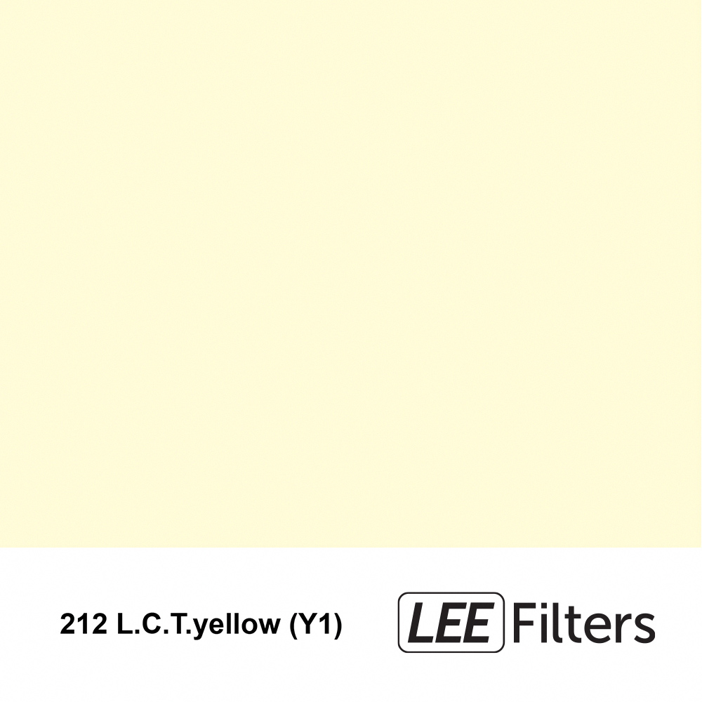 LEE Filter 212 L.C.T.yellow (Y1) 燈紙 色溫紙