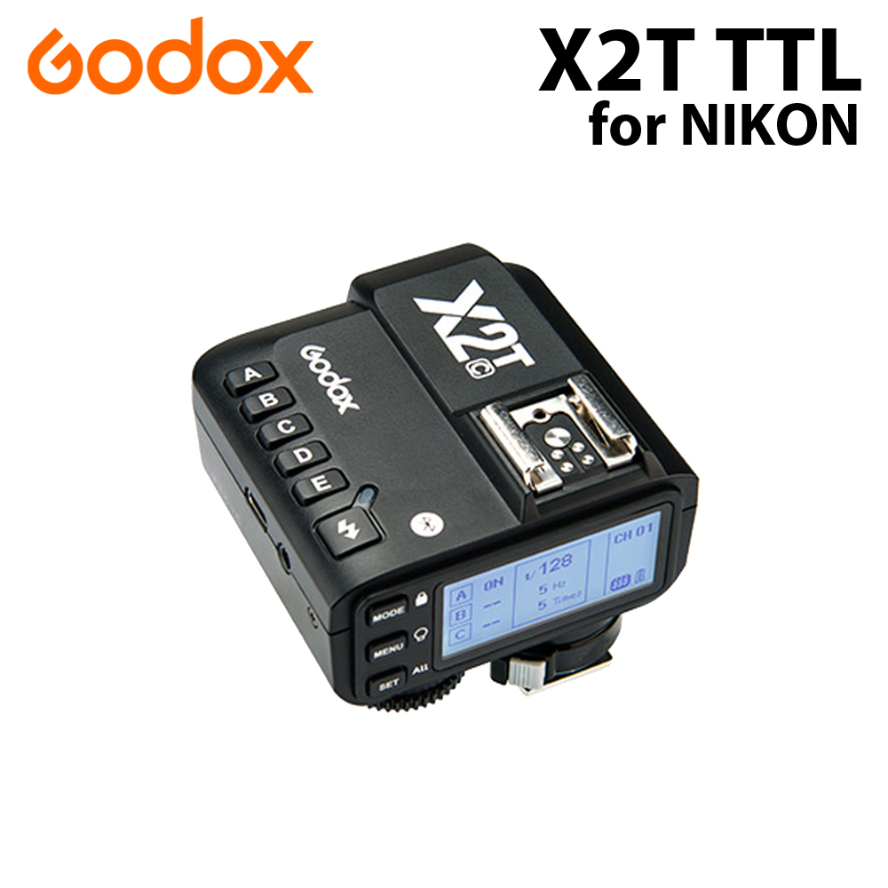 Godox 神牛 X2T TTL無線引閃器 For Nikon 公司貨