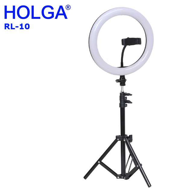 HOLGA 10吋環形燈送120燈架RL-10