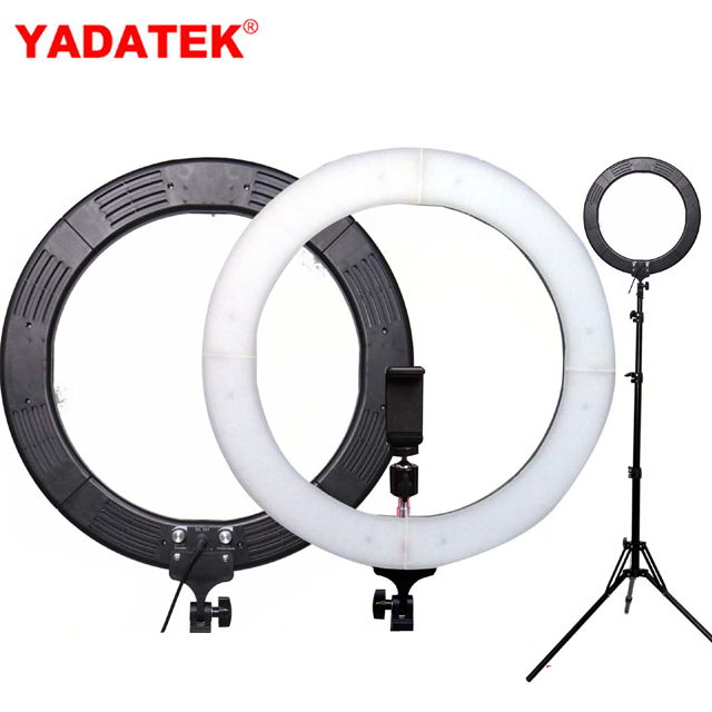 YADATEK 18吋環形攝影燈送反折燈架(YR-800A)