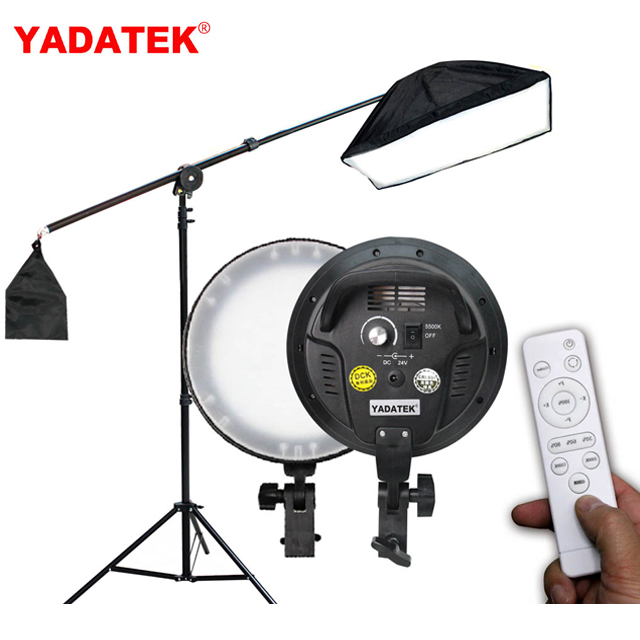 YADATEK LED可調色溫攝影燈(YD-300A+R頂燈組)