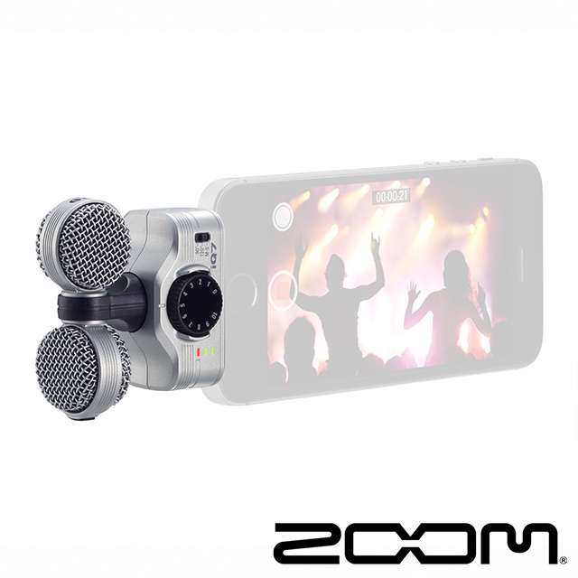 Zoom iQ7立體聲數位錄音麥克風(IOS專用)