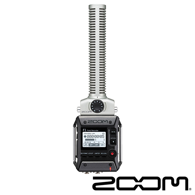 Zoom F1-SP 指向性麥克風 數位錄音機 公司貨