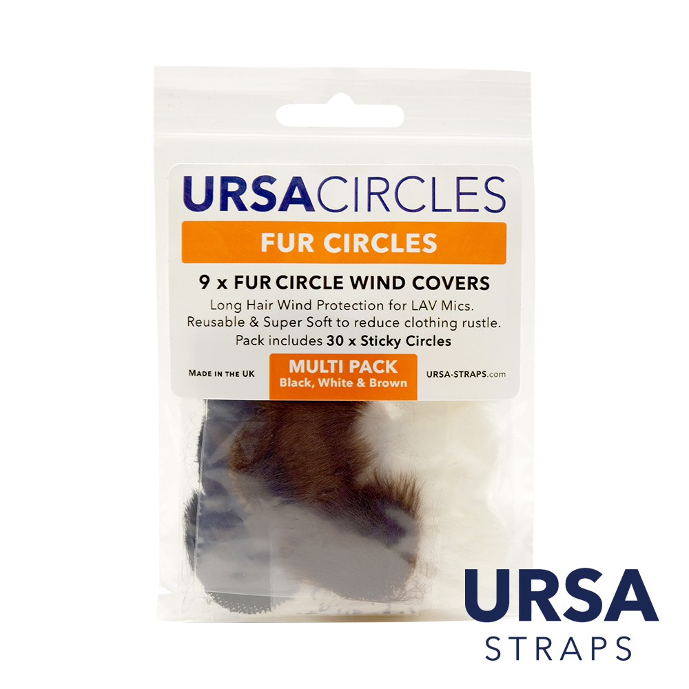 URSA STRAPS MINI麥隱型短毛貼 - 黑/棕/白/混色