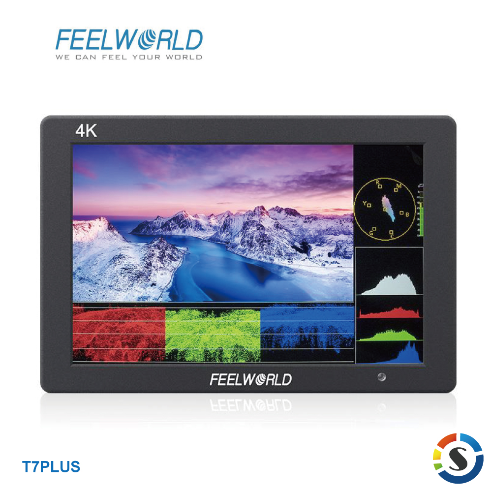FEELWORLD 富威德 T7PLUS 4K攝影監視螢幕(7吋)