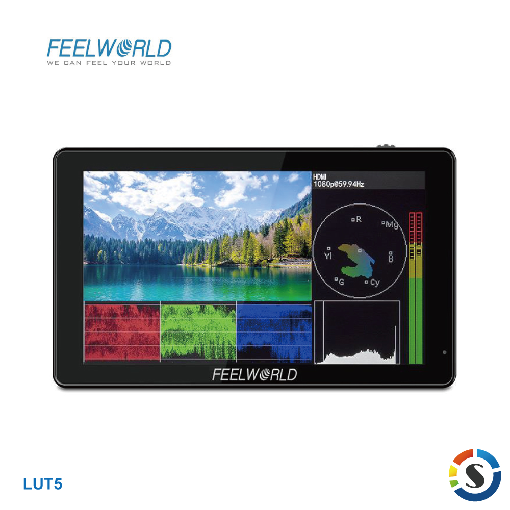 FEELWORLD 富威德 LUT5 4K攝影監視螢幕(5.5吋)(勝興公司貨)