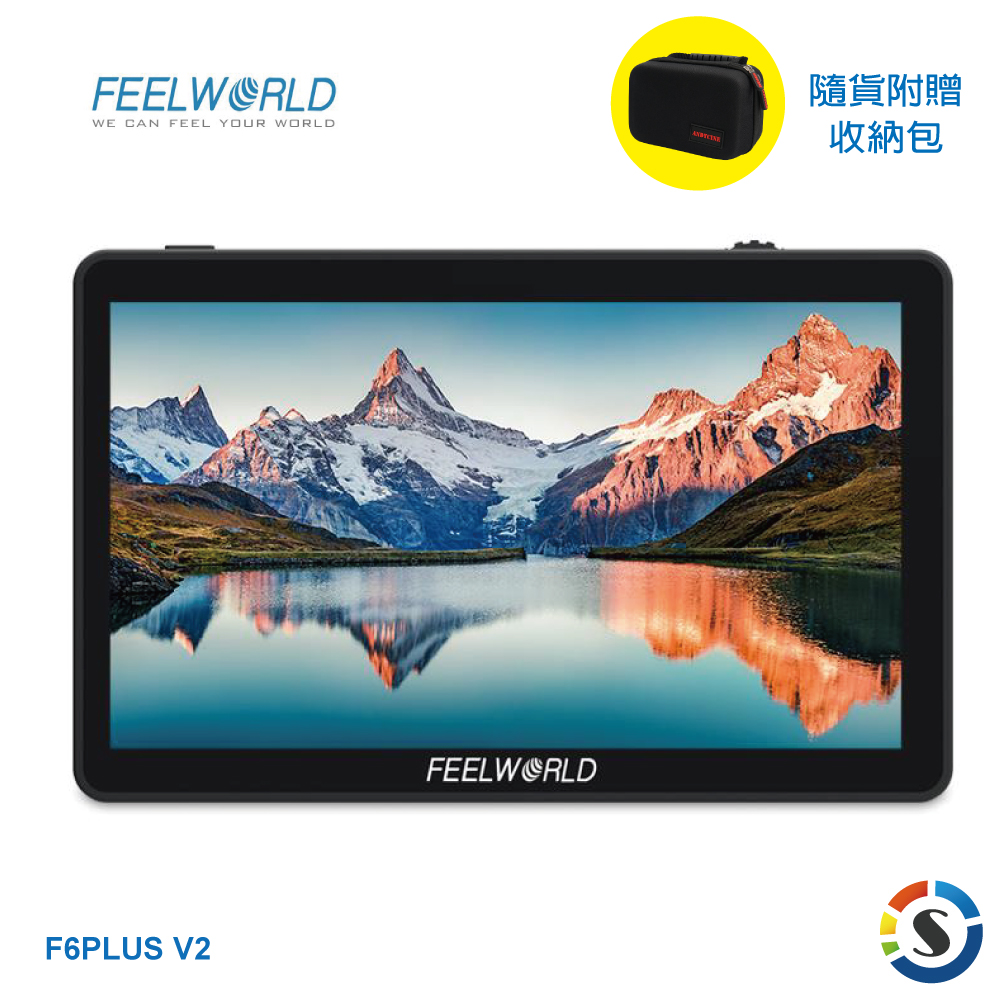FEELWORLD 富威德 F6 PLUS V2 4K攝影監視螢幕(6吋)