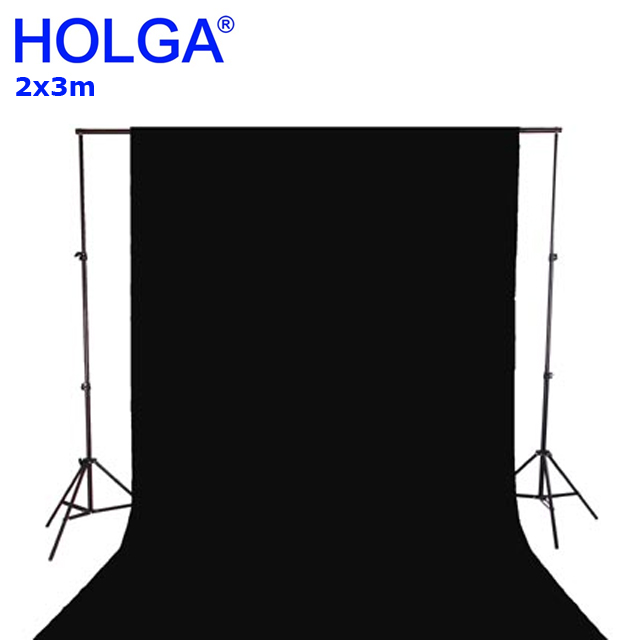 HOLGA 2*3m背景布-黑色