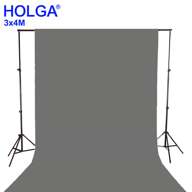 HOLGA 3*4m背景布-灰色