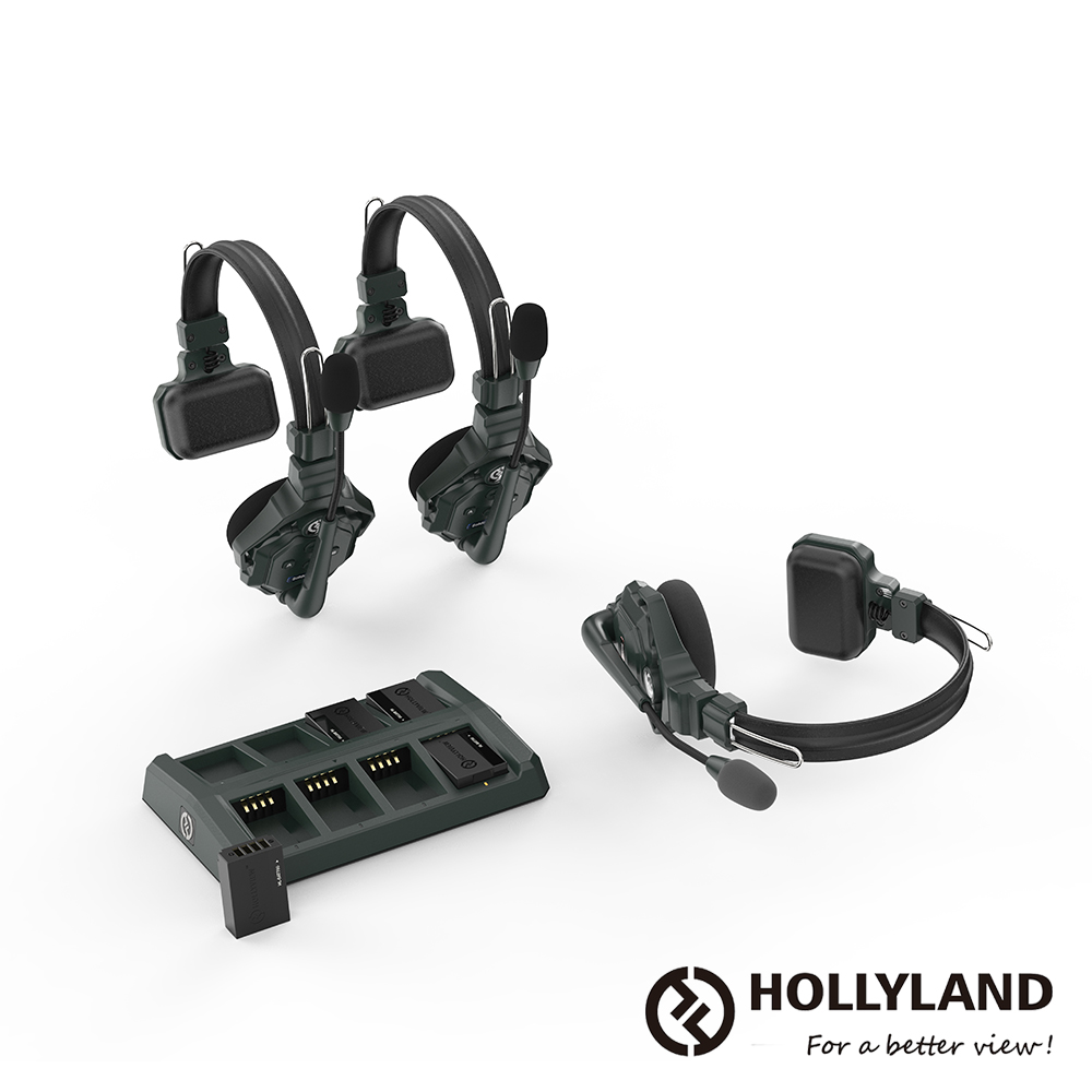 Hollyland SOLIDCOM C1 全雙工無線對講 耳機系統 3組 -3S