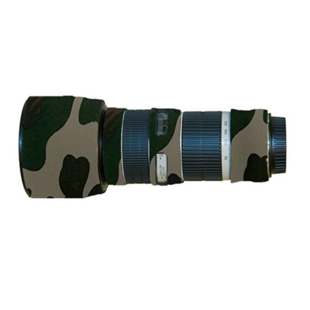 Lenscoat for Canon EF 70-200mm F4 L IS USM 砲衣 綠色迷彩 (公司貨)