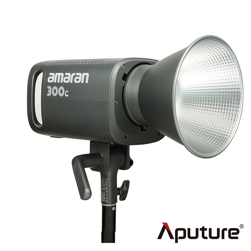 Aputure 愛圖仕 Amaran 300c 全綵聚光燈-深灰色