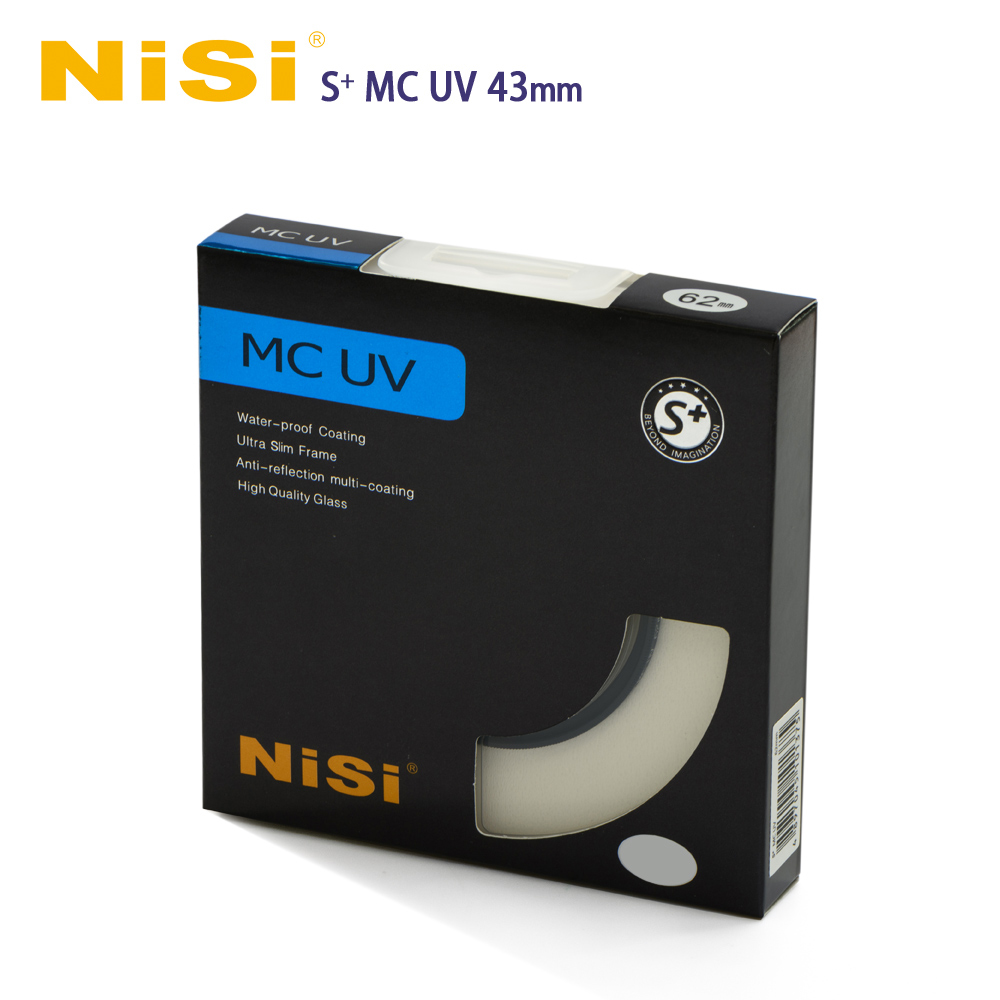 NiSi 耐司 S+MCUV 43mm Ultra Slim Pro超薄雙面多層鍍膜UV鏡