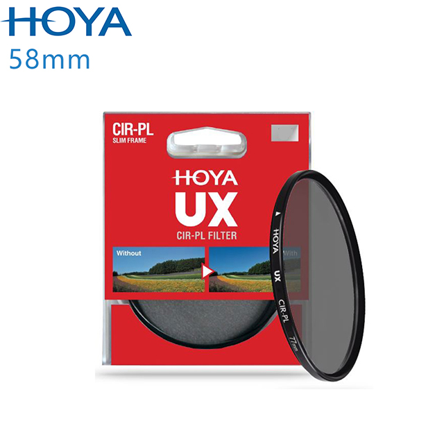 HOYA UX SLIM 58mm 超薄框CPL偏光鏡