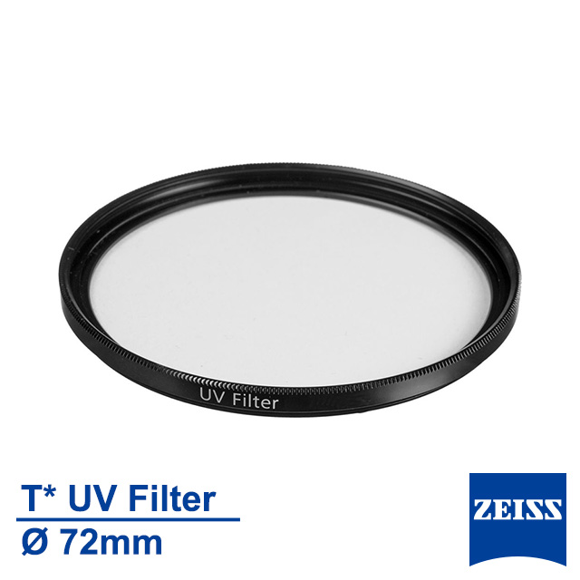 [蔡司 Zeiss Filter T* UV 72mm 多層鍍膜 保護鏡