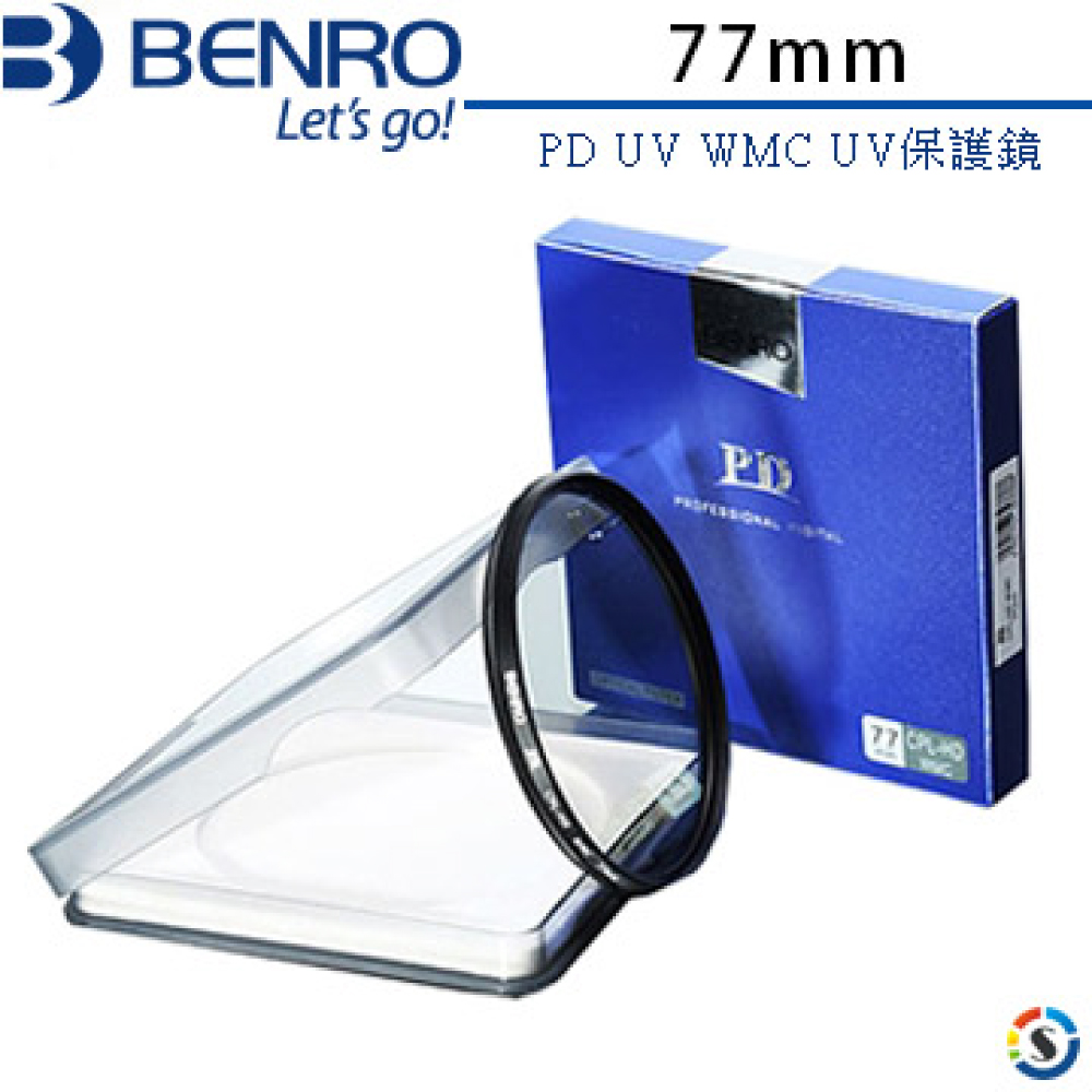 BENRO百諾 PD UV WMC UV保護鏡 77mm (勝興公司貨)