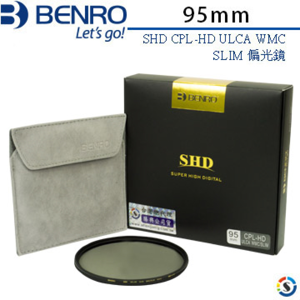 BENRO百諾 SHD CPL-HD ULCA WMC/SLIM 偏光鏡 95mm(勝興公司貨)