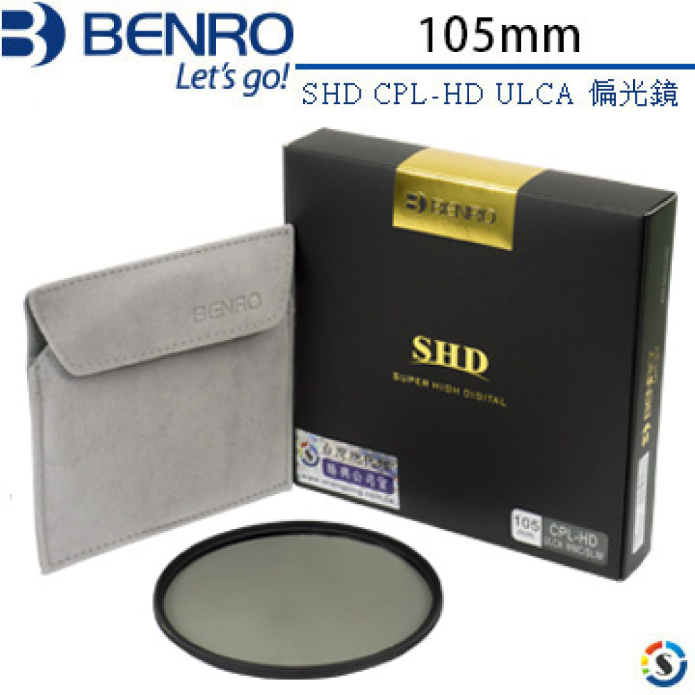BENRO百諾 SHD CPL-HD ULCA WMC/SLIM 偏光鏡 105mm(勝興公司貨)